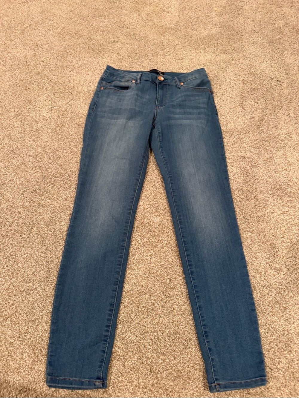 1822 Denim Women's Dark Blue Skinny Jeans